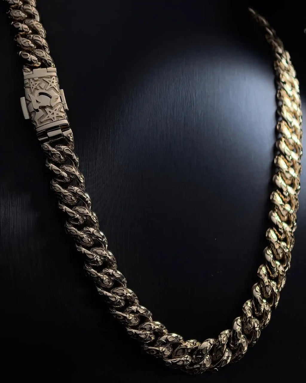 Hip Hop Style Men's Cuban Link Chain 10mm Solid 925 Sterling Silver Gold Plated - The Gold Collective