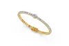 Lab Grown Diamond Tennis Bracelet 9K Gold Women's - The Gold Collective