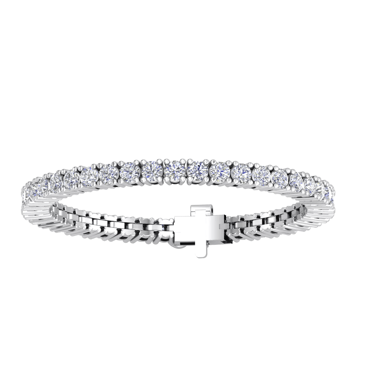 9K Gold Lab Grown Diamond Tennis Bracelet for Women - The Gold Collective