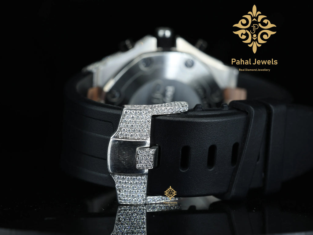 Moissanite Watch Lab Diamond Luxury Collection Automatic Diamond Watch