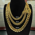 925 Silver Cuban Link Chain Hip Hop Style - The Gold Collective